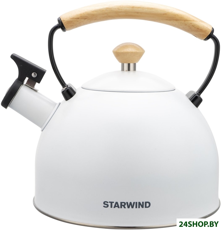 Чайник со свистком StarWind SW-CH1712 (белый) Чайник со свистком StarWind SW-CH1712 (белый)