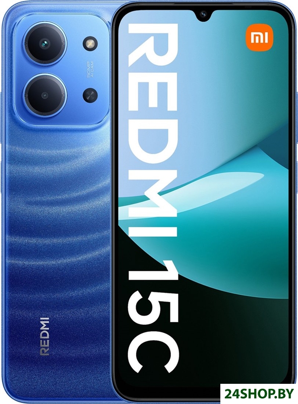 Телефон Xiaomi Redmi 15C 4G 6GB/128GB международная версия (синий) Телефон Xiaomi Redmi 15C 4G 6GB/128GB международная версия (синий)