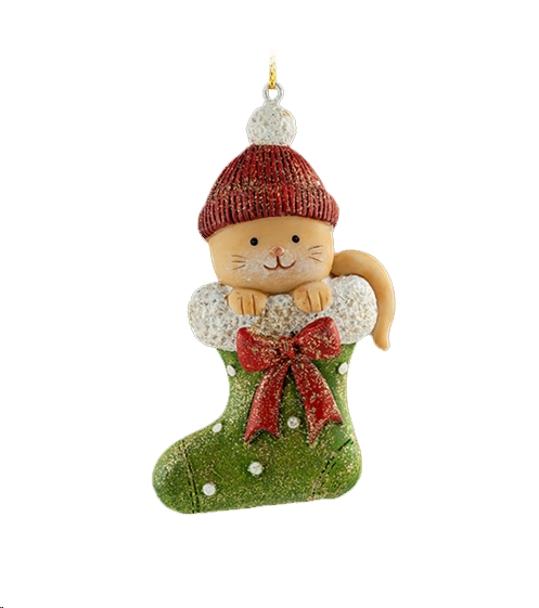 Игрушка Erich Krause Decor Котик в носке (51262) Игрушка Erich Krause Decor Котик в носке (51262)