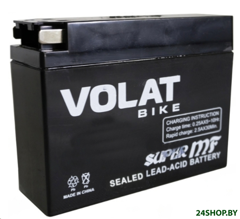 Мотоциклетный аккумулятор VOLAT YTR4A-BS MF R+ (2.5 А·ч) Мотоциклетный аккумулятор VOLAT YTR4A-BS MF R+ (2.5 А·ч)
