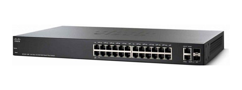 Коммутатор Cisco SF220-24P-K9 Коммутатор Cisco SF220-24P-K9