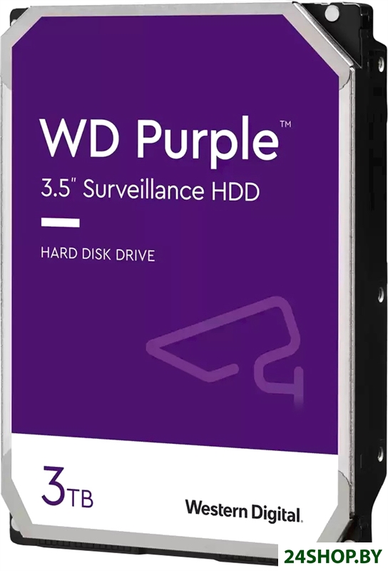 Жесткий диск WD Purple 3TB WD33PURZ Жесткий диск WD Purple 3TB WD33PURZ