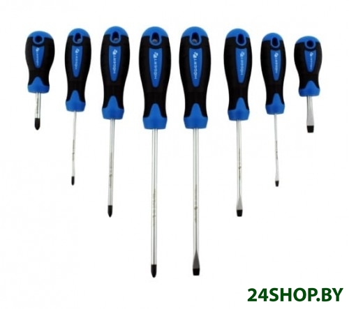 Набор отверток Hogert Technik HT1S096 (8 предметов) Набор отверток Hogert Technik HT1S096 (8 предметов)
