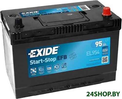 Автомобильный аккумулятор Exide Start-Stop EFB EL954 (95 А·ч) Автомобильный аккумулятор Exide Start-Stop EFB EL954 (95 А·ч)