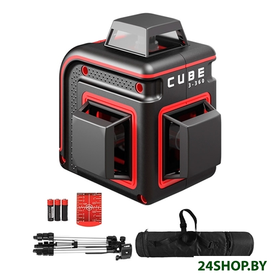 Лазерный нивелир ADA Instruments Cube 3-360 Professional Edition А00572 Лазерный нивелир ADA Instruments Cube 3-360 Professional Edition А00572