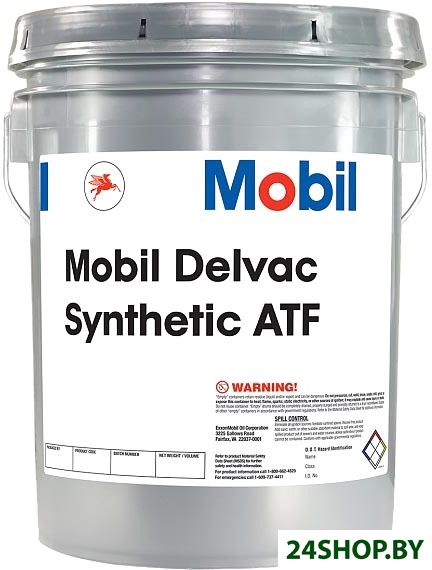 Трансмиссионное масло Mobil Delvac 1 ATF 20л Трансмиссионное масло Mobil Delvac 1 ATF 20л