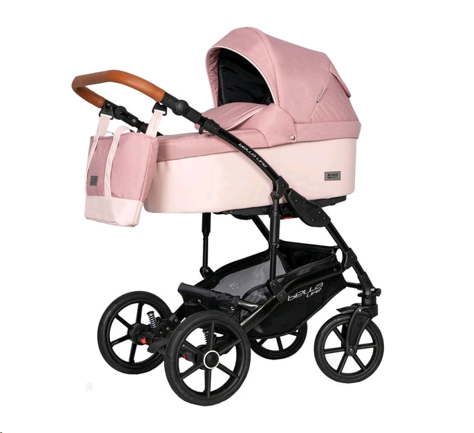Детская универсальная коляска RIKO Basic Bella Life 3 в 1 (03/Rose) Детская универсальная коляска RIKO Basic Bella Life 3 в 1 (03/Rose)