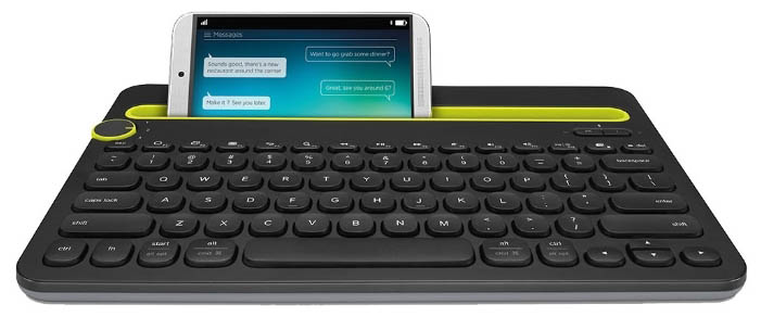 Клавиатура Logitech Multi-Device Keyboard K480 (черный, нет кириллицы) (920-006342) Клавиатура Logitech Multi-Device Keyboard K480 (черный, нет кириллицы) (920-006342)