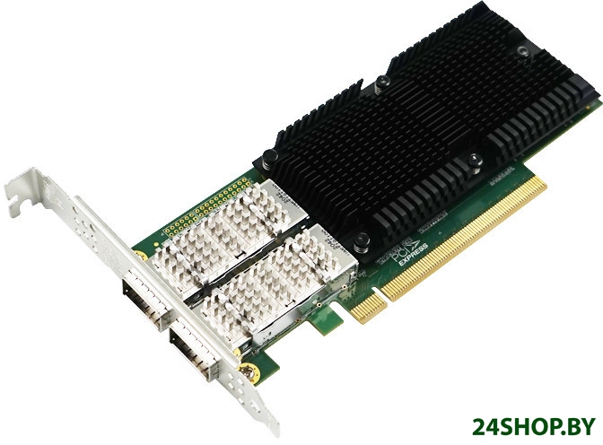 Сетевой адаптер LR-Link LRES1014PF-2QSFP28 Сетевой адаптер LR-Link LRES1014PF-2QSFP28