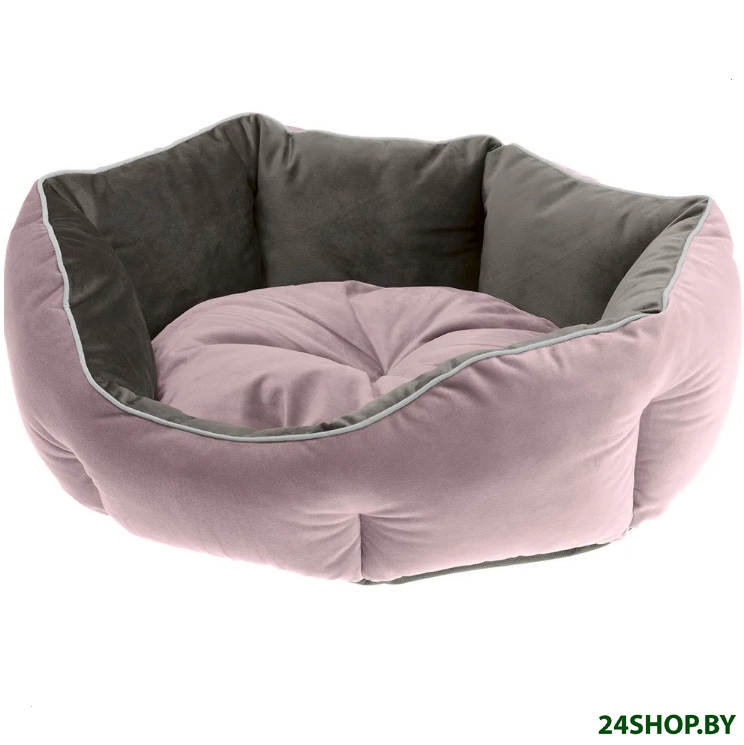 Лежанка для животных Ferplast Queen 45 83404501 (розовый/коричневый) Лежанка для животных Ferplast Queen 45 83404501 (розовый/коричневый)