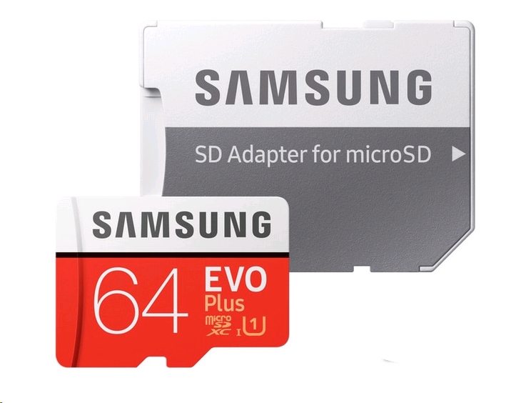 Карта памяти Samsung EVO Plus 2020 microSDXC 64GB (с адаптером) Карта памяти Samsung EVO Plus 2020 microSDXC 64GB (с адаптером)
