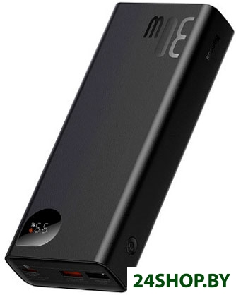 Портативное зарядное устройство Baseus Adaman Metal Digital Display PPIMDA-D01 20000mAh (черный) Портативное зарядное устройство Baseus Adaman Metal Digital Display PPIMDA-D01 20000mAh (черный)
