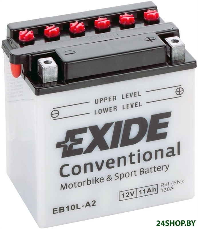 Мотоциклетный аккумулятор Exide EB10L-A2 (11 А·ч) Мотоциклетный аккумулятор Exide EB10L-A2 (11 А·ч)