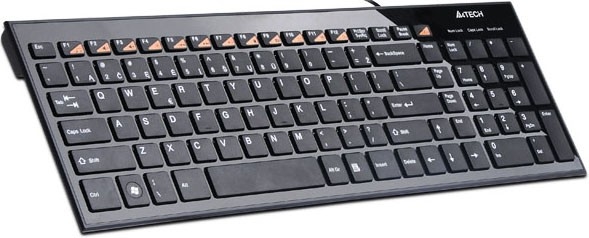 Клавиатура A4Tech KX-100 USB (черная) Клавиатура A4Tech KX-100 USB (черная)