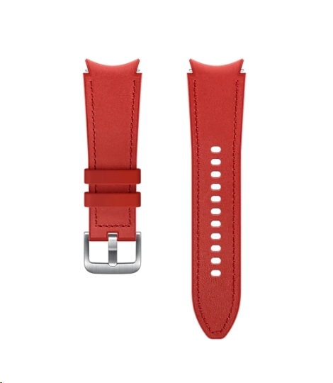 Ремешок SAMSUNG Hybrid Band для Galaxy Watch4 (20mm) S/M, Red ET-SHR88SREGRU Ремешок SAMSUNG Hybrid Band для Galaxy Watch4 (20mm) S/M, Red ET-SHR88SREGRU