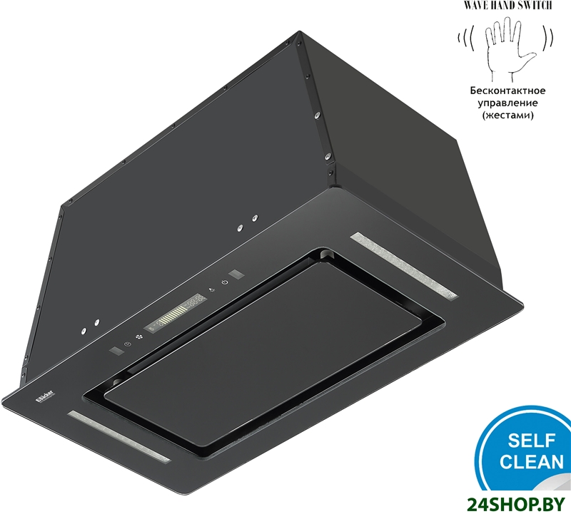 Кухонная вытяжка Backer BH74MC-18F12K Black Кухонная вытяжка Backer BH74MC-18F12K Black
