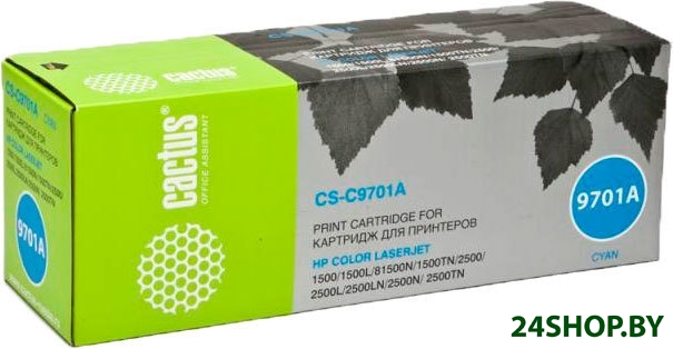 Картридж CACTUS CS-C9701AR (аналог HP C9701A ) Картридж CACTUS CS-C9701AR (аналог HP C9701A )
