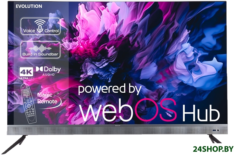 Телевизор Evolution WOS50MR1SBUHD Телевизор Evolution WOS50MR1SBUHD