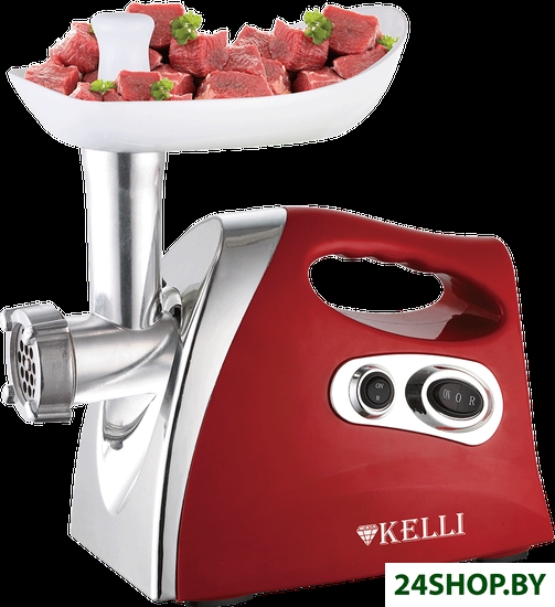 Мясорубка KELLI KL-5004 красный Мясорубка KELLI KL-5004 красный
