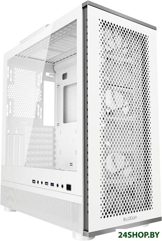 Корпус PCCooler ME200 Mesh (белый) Корпус PCCooler ME200 Mesh (белый)