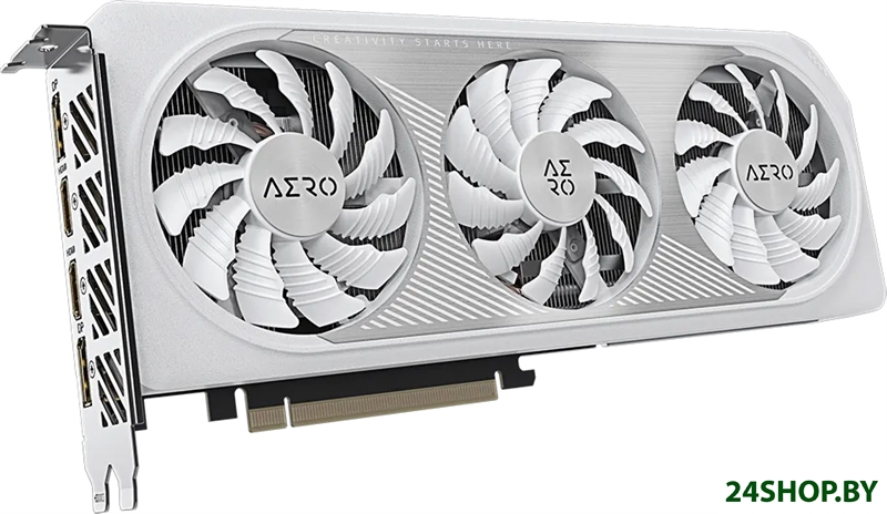 Видеокарта Gigabyte GeForce RTX 4060 Aero OC 8G GV-N4060AERO OC-8GD Видеокарта Gigabyte GeForce RTX 4060 Aero OC 8G GV-N4060AERO OC-8GD