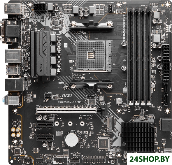 Материнская плата MSI Pro B550M-P Gen3 Материнская плата MSI Pro B550M-P Gen3