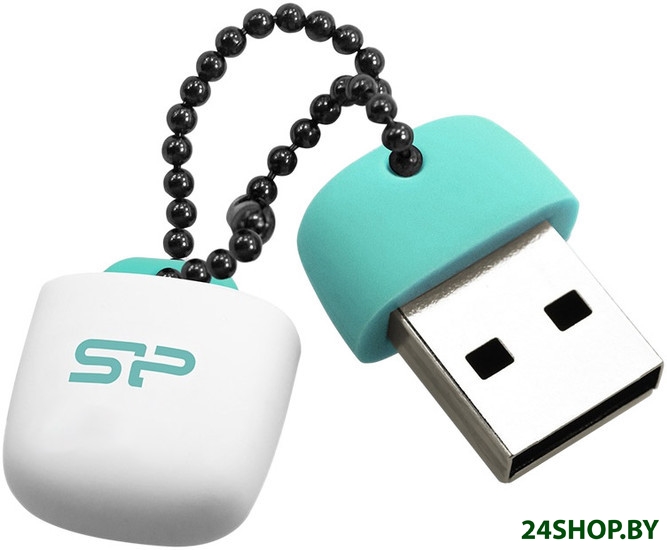 Флеш-память Silicon Power Jewel J07 Aqua Green 64GB (SP064GBUF3J07V1B) Флеш-память Silicon Power Jewel J07 Aqua Green 64GB (SP064GBUF3J07V1B)