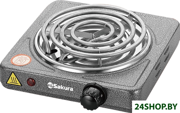 Настольная плита Sakura ПЭ-08 (графит) Настольная плита Sakura ПЭ-08 (графит)