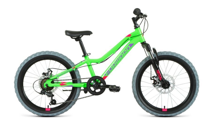 Детский велосипед Forward Twister 20 2.0 D 2022 (ярко-зеленый/фиолетовый) (RBK22FW20044) Детский велосипед Forward Twister 20 2.0 D 2022 (ярко-зеленый/фиолетовый) (RBK22FW20044)