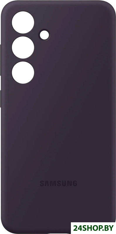 Чехол для телефона Samsung Silicone Case S24+ (темно-фиолетовый) Чехол для телефона Samsung Silicone Case S24+ (темно-фиолетовый)