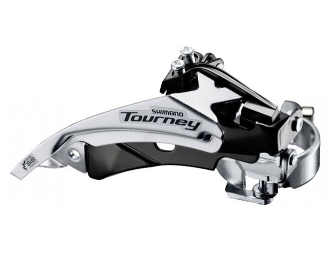 Переключатель скоростей передний Shimano Tourney FD-TY500-TS6 3x7/6 Переключатель скоростей передний Shimano Tourney FD-TY500-TS6 3x7/6