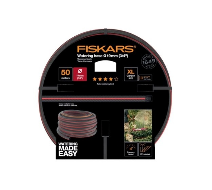 Шланг FISKARS 1027111 (черный/красный) Шланг FISKARS 1027111 (черный/красный)