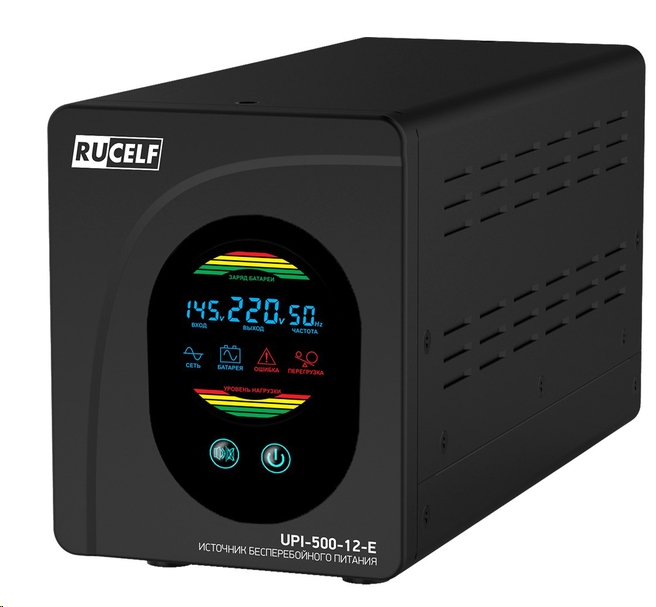 Источник бесперебойного питания Rucelf UPI-500-12-E Источник бесперебойного питания Rucelf UPI-500-12-E