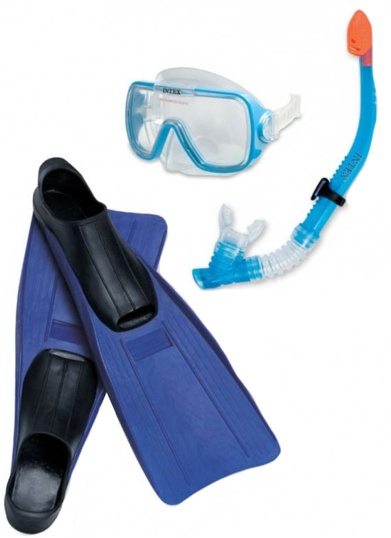 Набор для плавания INTEX World Sports Set 55958 Набор для плавания INTEX World Sports Set 55958