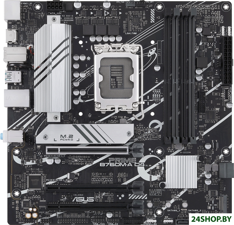 Материнская плата ASUS Prime B760M-A D4 Материнская плата ASUS Prime B760M-A D4