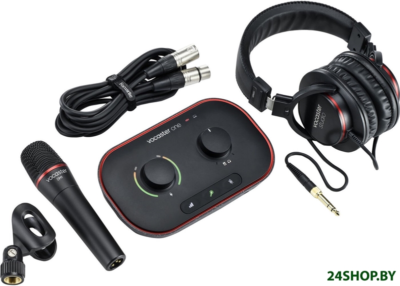 Комплект для звукозаписи Focusrite Vocaster One Studio Комплект для звукозаписи Focusrite Vocaster One Studio