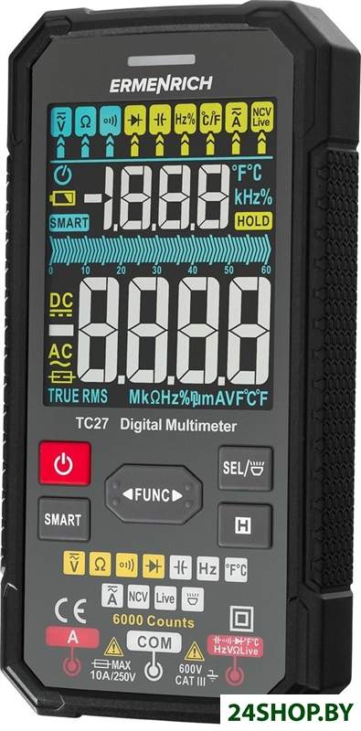 Мультиметр Ermenrich Zing TC27 82988 Мультиметр Ermenrich Zing TC27 82988