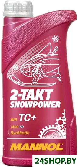 Моторное масло Mannol 2-Takt Snowpower 1л Моторное масло Mannol 2-Takt Snowpower 1л
