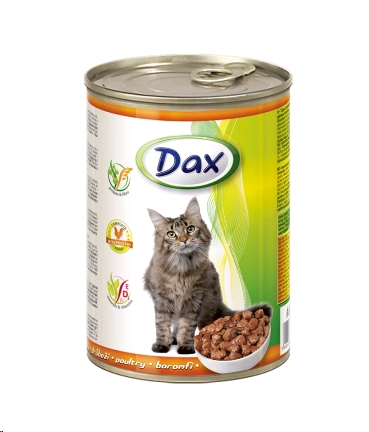 Консервированный корм для кошек Dax Говядина (415 г) Консервированный корм для кошек Dax Говядина (415 г)