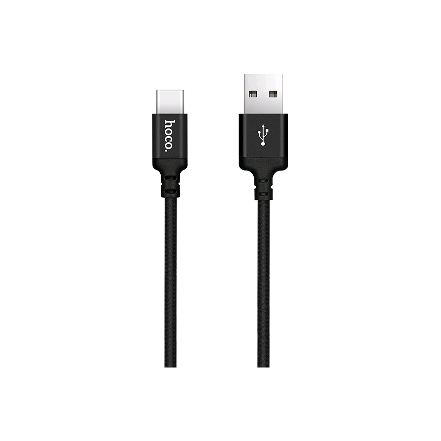 Кабель Hoco X14 USB Type-C (1 м, черный) Кабель Hoco X14 USB Type-C (1 м, черный)