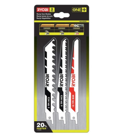 Набор оснастки RYOBI RAK3RBWM (3 предмета) Набор оснастки RYOBI RAK3RBWM (3 предмета)