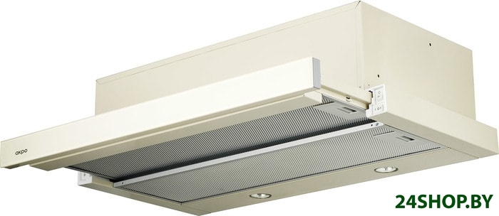 Кухонная вытяжка Akpo Light eco glass 50 WK-7 (бежевый) Кухонная вытяжка Akpo Light eco glass 50 WK-7 (бежевый)