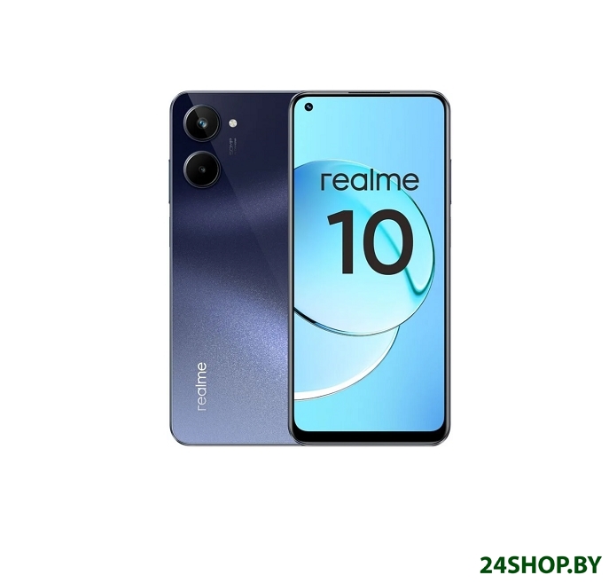 Смартфон Realme 10 4G 8GB/256GB (черный) Смартфон Realme 10 4G 8GB/256GB (черный)