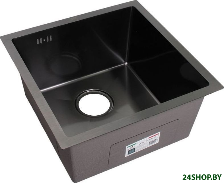 Кухонная мойка Wisent WS-34444B+GER013 Кухонная мойка Wisent WS-34444B+GER013
