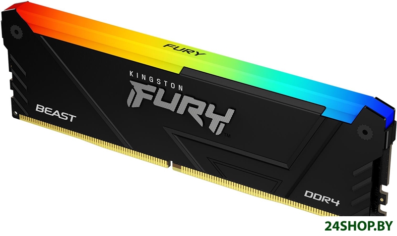 Оперативная память Kingston FURY Beast RGB 32ГБ DDR4 3200 МГц KF432C16BB2A/32 Оперативная память Kingston FURY Beast RGB 32ГБ DDR4 3200 МГц KF432C16BB2A/32