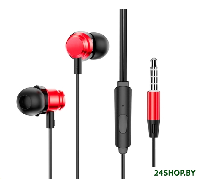 Наушники Borofone BM62 (красный/черный) Наушники Borofone BM62 (красный/черный)