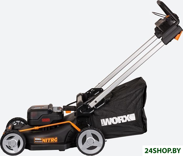 Газонокосилка Worx WG748E Газонокосилка Worx WG748E
