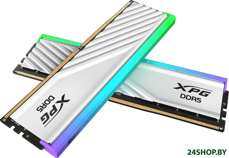 Оперативная память ADATA XPG Lancer Blade RGB 2x16ГБ DDR5 6000 МГц AX5U6000C3616G-DTLABRWH Оперативная память ADATA XPG Lancer Blade RGB 2x16ГБ DDR5 6000 МГц AX5U6000C3616G-DTLABRWH