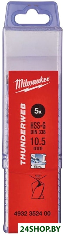 Набор сверл Milwaukee 4932352400 (5 предметов) Набор сверл Milwaukee 4932352400 (5 предметов)