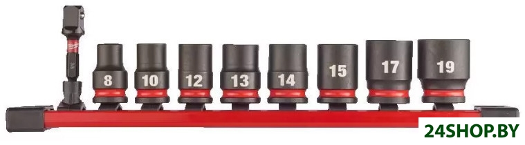 Набор головок слесарных Milwaukee 4932480454 (9 шт) Набор головок слесарных Milwaukee 4932480454 (9 шт)
